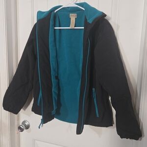 🧥 Duluth Trading Co Insulated Jacket | Women’s Medium | Fleece Lined |